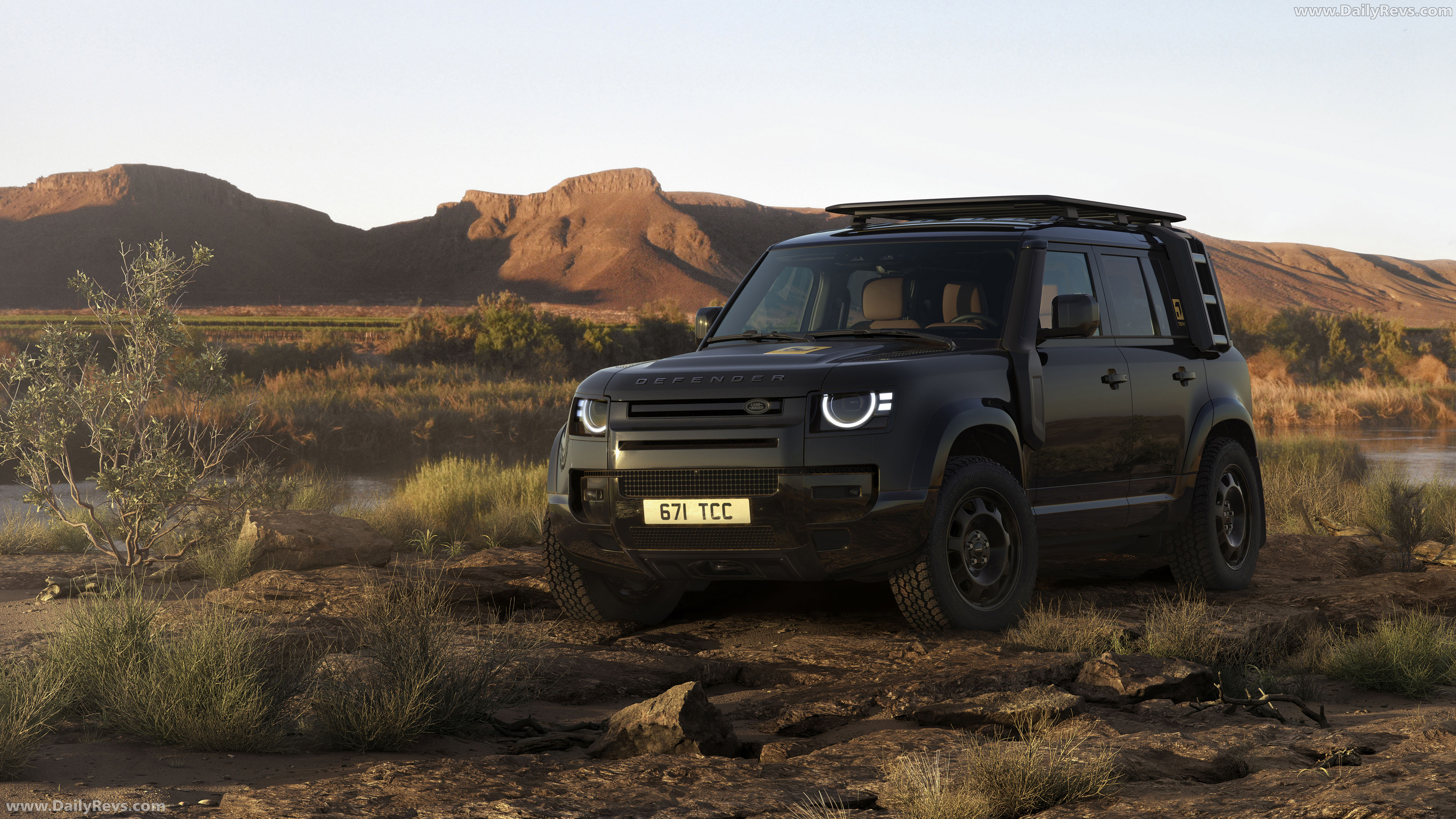 2027 Land Rover Defender 110 Trophy Edition Front View